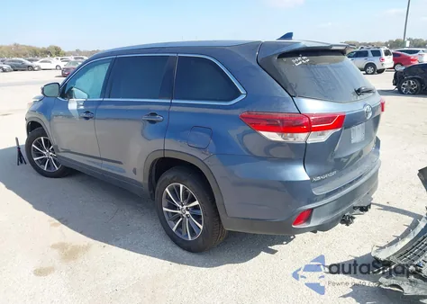2017 Toyota Highlander Xle из США, поврежденный, VIN 5TDKZRFH1HS199889